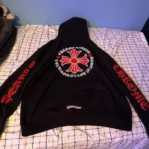 スウェット・トレーナー Chrome Hearts Made In Hollywood Plus Hoodie Chrome Hearts Made In Hollywood Plus Cross Zip Up Hoodie